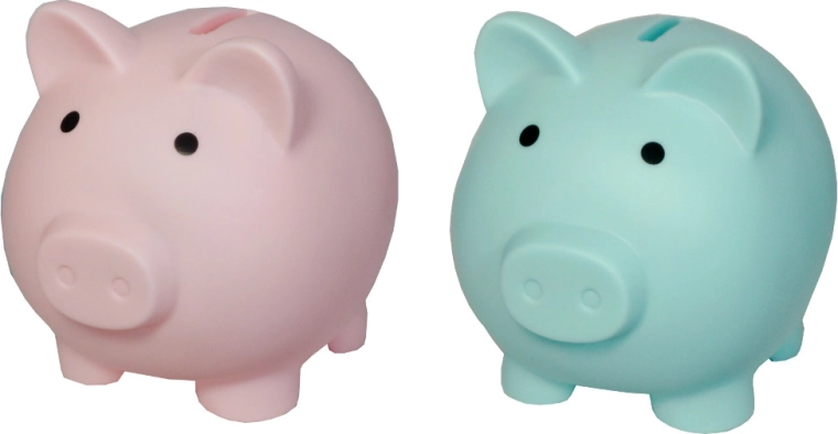 Salvadanaio a forma di maialino