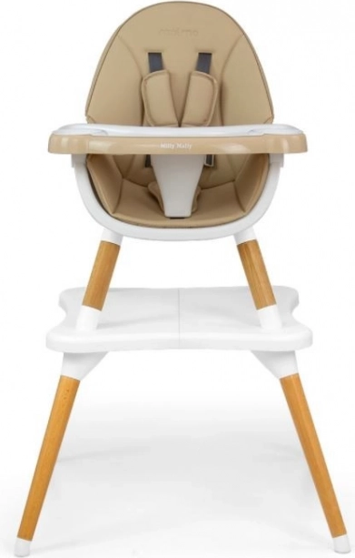 Sedia per la pappa 2 in 1 Malmo beige