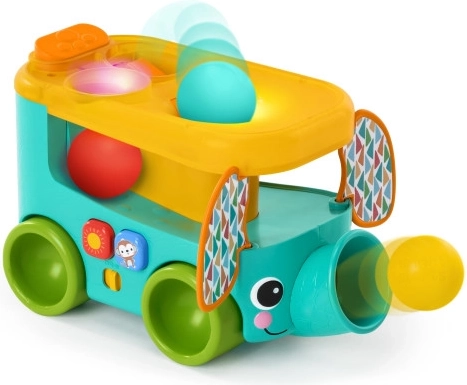 Bus Safari Pop & Roll con palline da inserire di Bright Starts