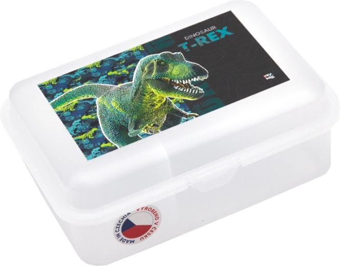 Scatola per il pranzo con scomparto Dinosauro Premium