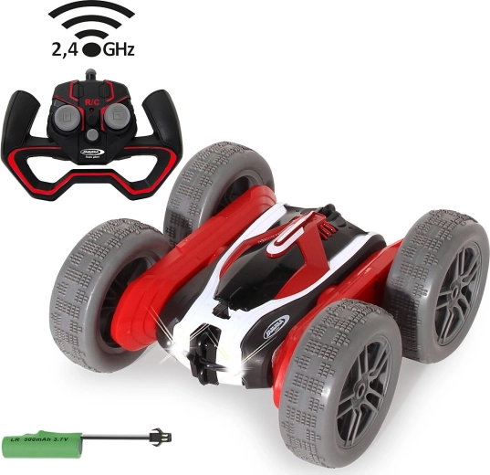 Auto acrobatico RC Jamara SpinX rosso-nero