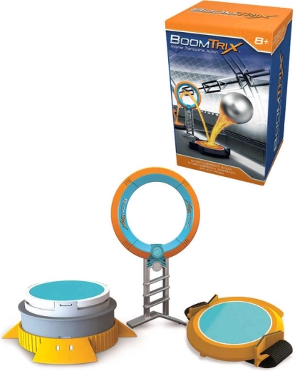 BoomTrix cerchio acrobatico con trampolino – accessorio per pista di biglie