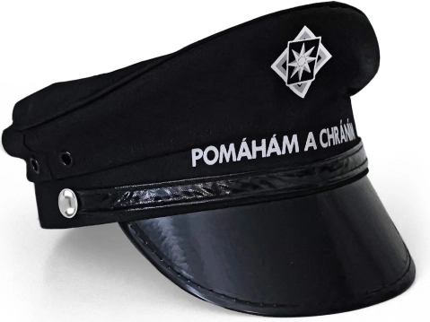 Cappello da poliziotto per bambini con scritta