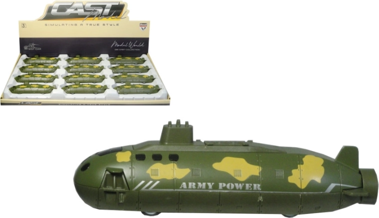 Sottomarino di metallo a retrocarica