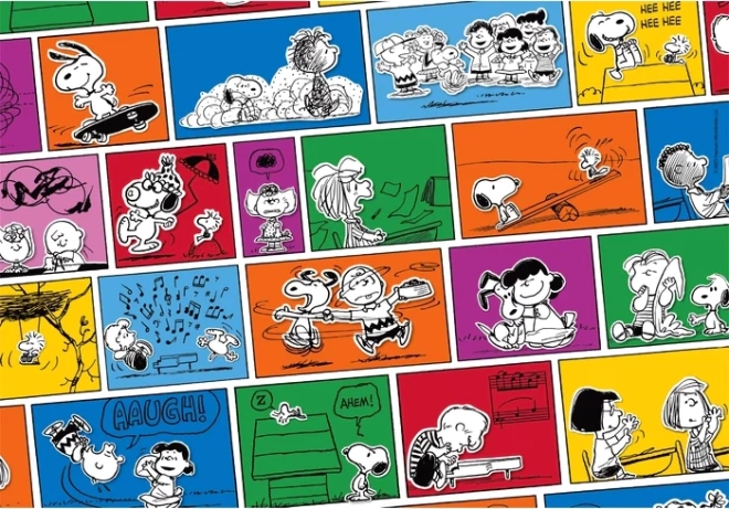 Puzzle 1000 pezzi Compatto Peanuts Fistaszki