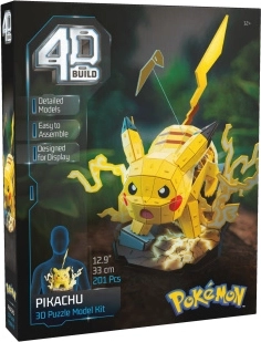 Puzzle 4D build pokémon pikachu modellino 3D