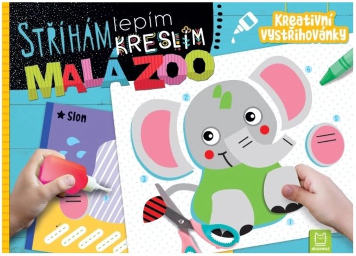 Taglio, incollo, disegno – piccolo zoo, ritagli creativi