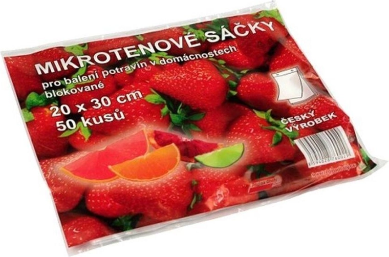 Sacchetti in polietilene 1 l 20 × 30 cm, 50 pz