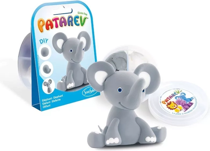 Sentosphere pasta modellabile Patarev da tasca elefante