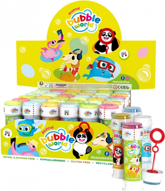 Bolle di Sapone Animali 60 ml
