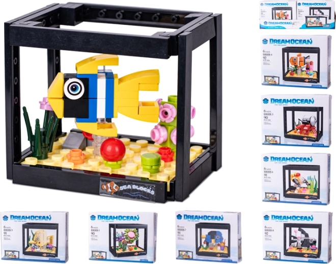 Set da costruzione Acquario – mondo sottomarino creativo per bambini 6+