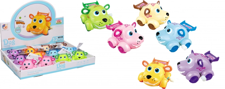 Cane in plastica a carica 8 cm