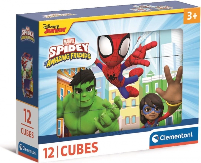 Cubi illustrati Spidey e i suoi fantastici amici – 12 cubi