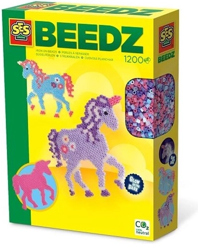 Ses Creative Beedz perline da stirare – cavalli fantasy e unicorni (1200 pz)