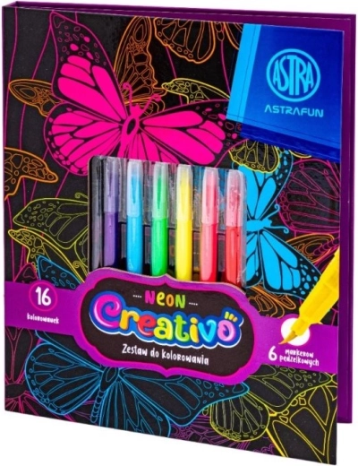 Set da colorare Neon Animals ASTRA Creativo