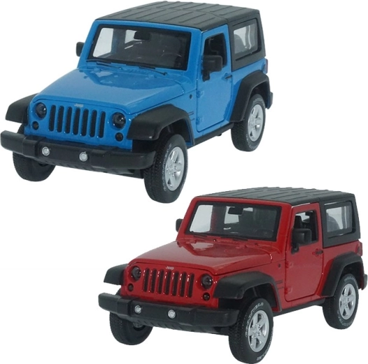 Modello in metallo Jeep Wrangler con suoni e luci 1:32