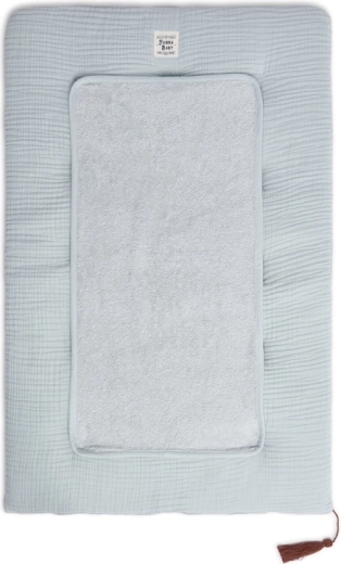 Funnababy materassino per il cambio in mussola Dove Grey 50 × 80 cm