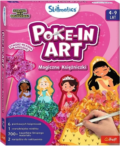 Skillmatics Poke-In Art principesse magiche