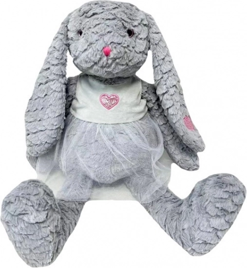 Coniglietto di Peluche Rózia 32 cm grigio