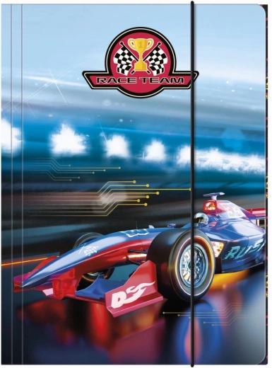 Cartellina portadocumenti Racer team A4 con elastico