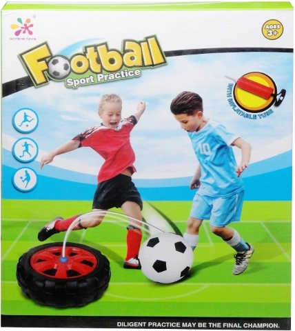 Set di allenamento calcio con pallone e pompetta