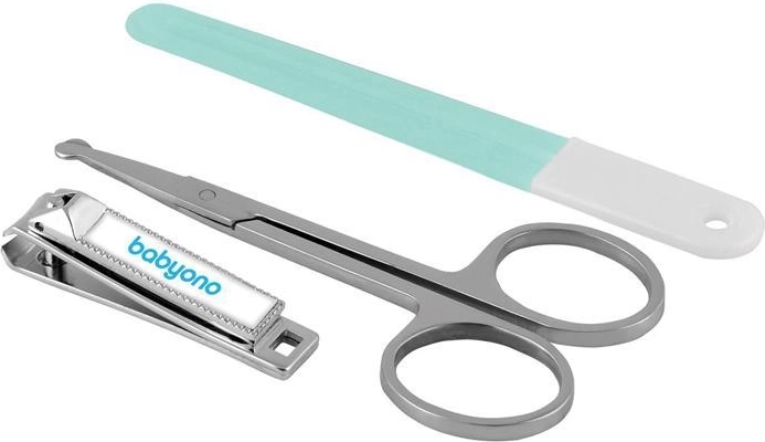 BabyOno manicure per bambini – set menta