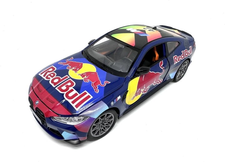 MSZ BMW M4 Red Bull 1:24 con luce e suono - 1 pezzo