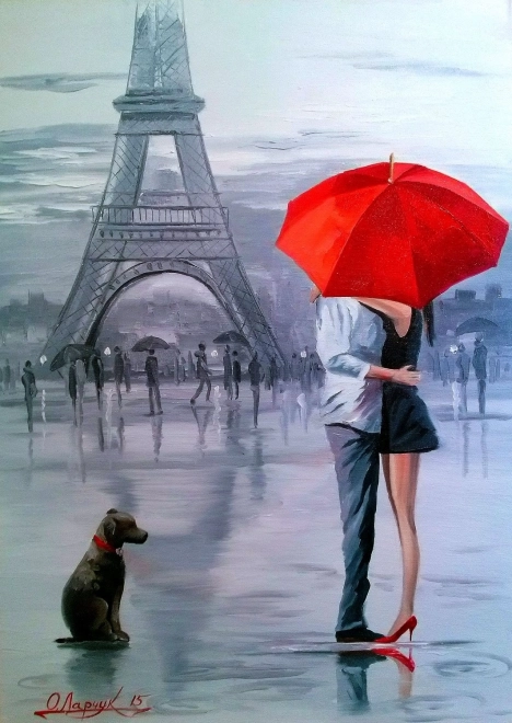 Enjoy Puzzle Parigi per due 1000 pezzi