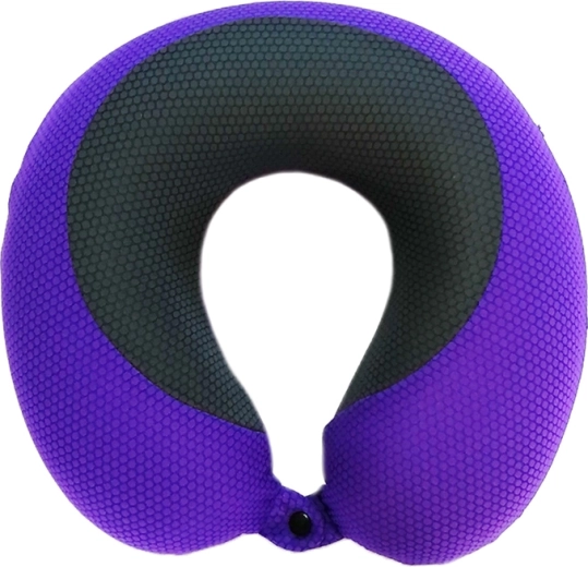 Cuscino da viaggio viola Sparkys per bambini