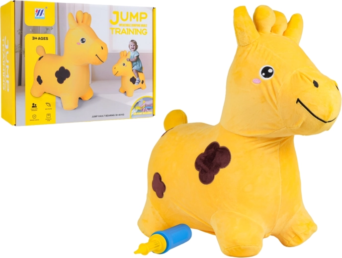 Giraffa gonfiabile saltellante per bambini