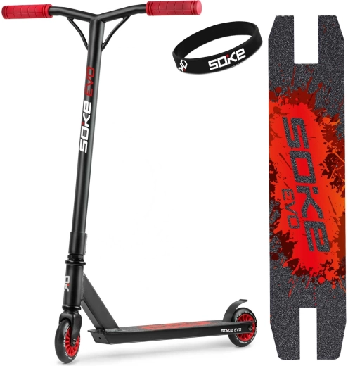 Monopattino freestyle Soke EVO rosso