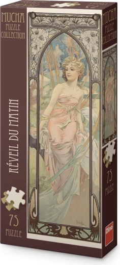 Puzzle panoramico Dino Alfons Mucha – Risveglio del mattino 75 pezzi