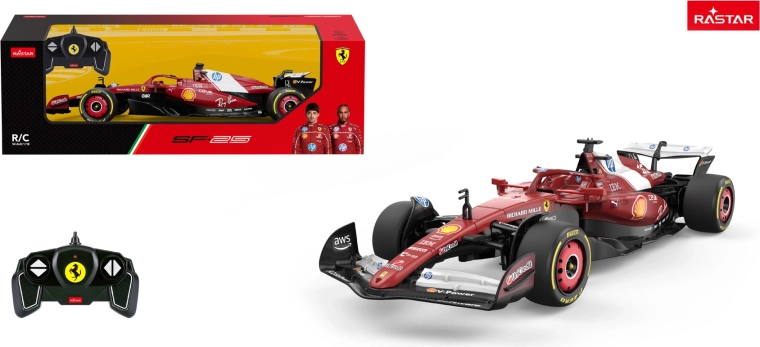 Auto RC Ferrari SF-25 1:18 rossa Rastar