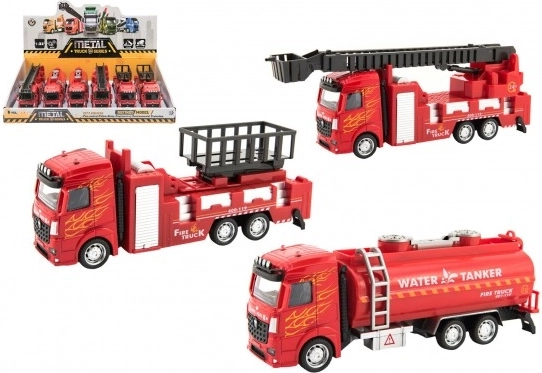 Camion dei pompieri con funzione a retrocarica