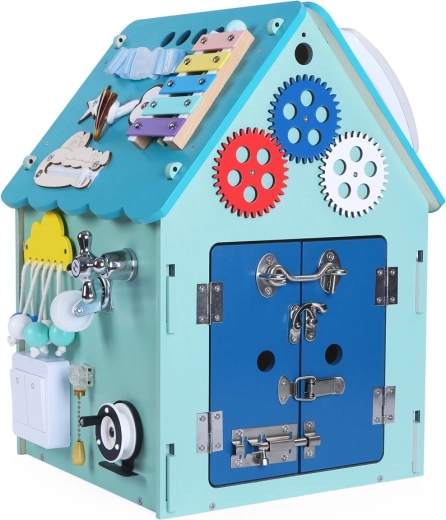 Activity board casetta per bambini 2Kids Toys – Blu