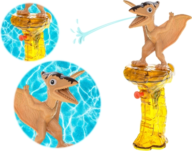 Pistola ad acqua pterodattilo con serbatoio trasparente