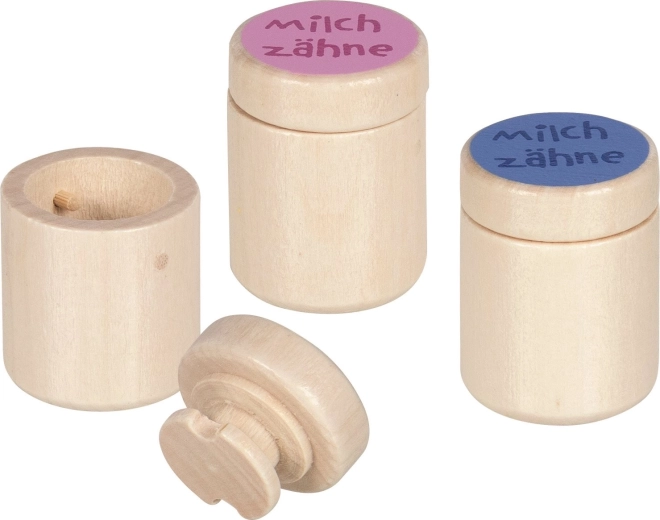 Scatolina in legno per dentini da latte GOKI – rosa