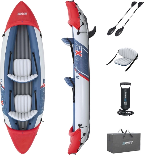 Kayak gonfiabile HYDRO-FORCE Lite Rapid X2 per 2 persone 321 × 100 cm