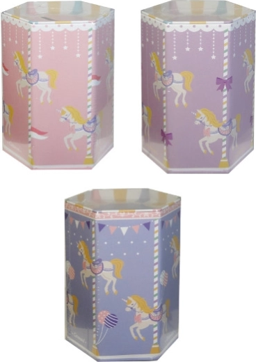 Salvadanaio con motivo unicorni