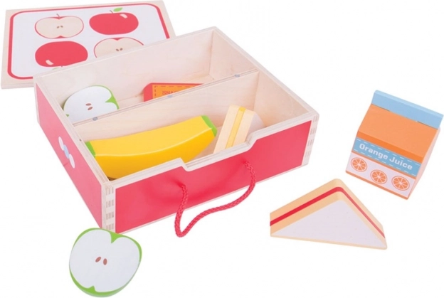Porta pranzo in legno BIGJIGS TOYS