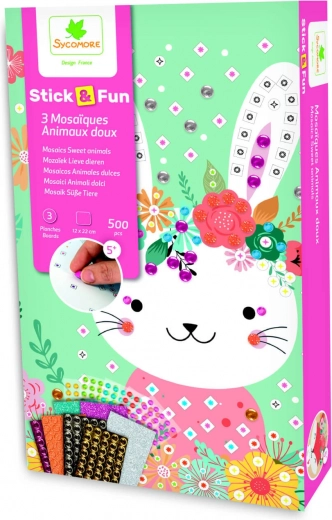 Stick & Fun - Piccola Mosaica Animali Adorabili