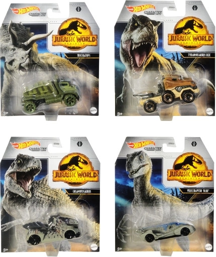 Hot Wheels Jurassic World – auto stilizzato