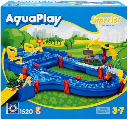 AquaPlay SuperSet pista d’acqua 105 × 115 cm