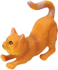 Figurina BALULU di gatto abissino