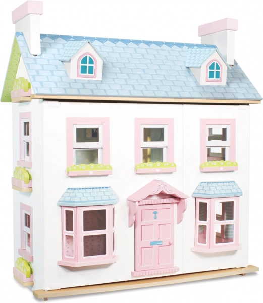 Le Toy Van casetta Mayberry Manor – lussuosa casa delle bambole in legno a tre piani