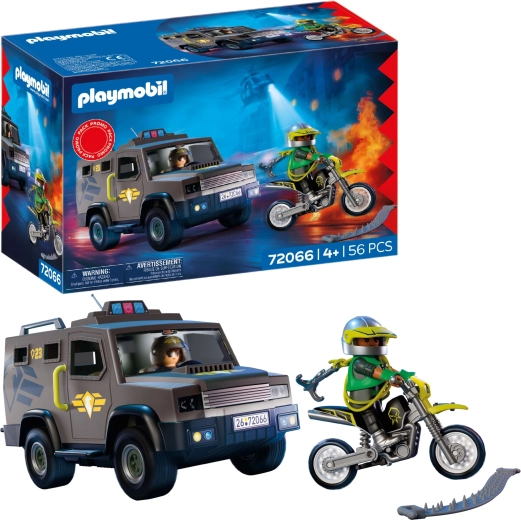 Playmobil SWAT veicolo tattico con personaggi e accessori