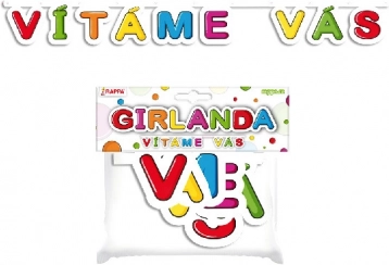 Ghirlanda di carta Benvenuti