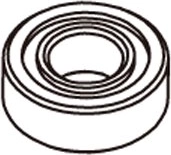 Cuscinetto 8 × 12 × 3,5 mm JAMARA, 6 pezzi