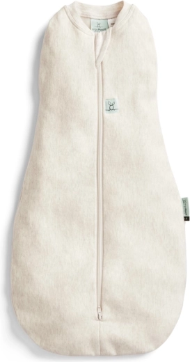 ergoPouch fascia e sacco nanna 2 in 1 Cocoon Oatmeal Marle, 3–6 mesi, 1 TOG