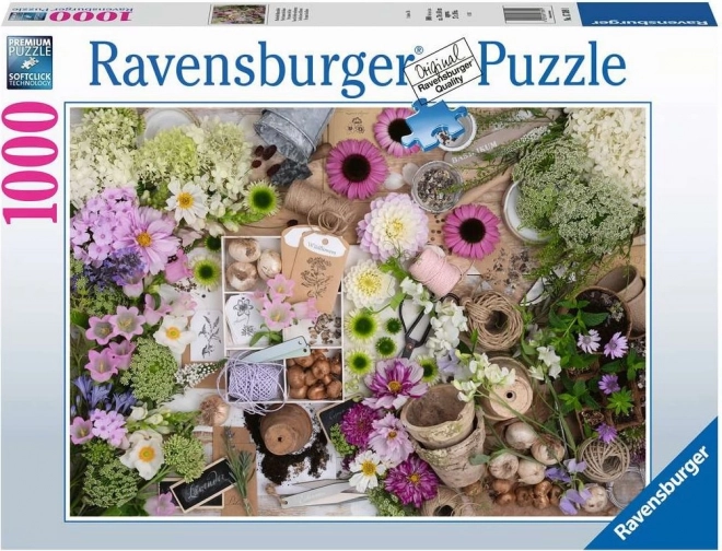 Puzzle 1000 pezzi – splendidi fiori RAVENSBURGER